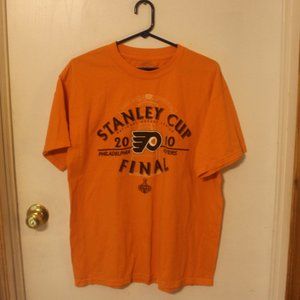 Philadelphia Flyers Hockey Tee Shirt Stanley Cup Large
